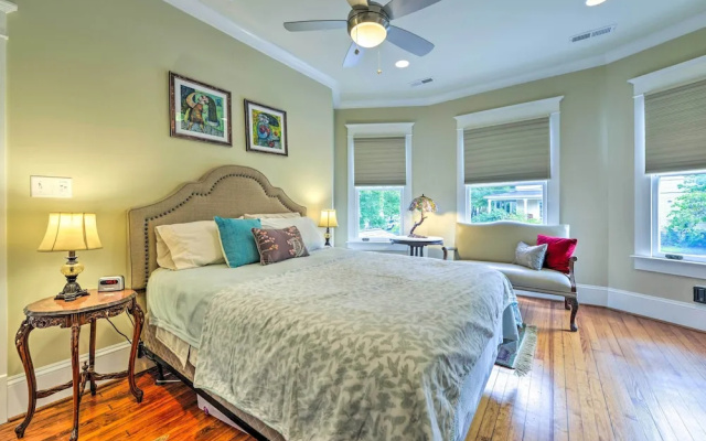 photo 5 of Elegant Raleigh Home w/ Porch, Walk Downtown!