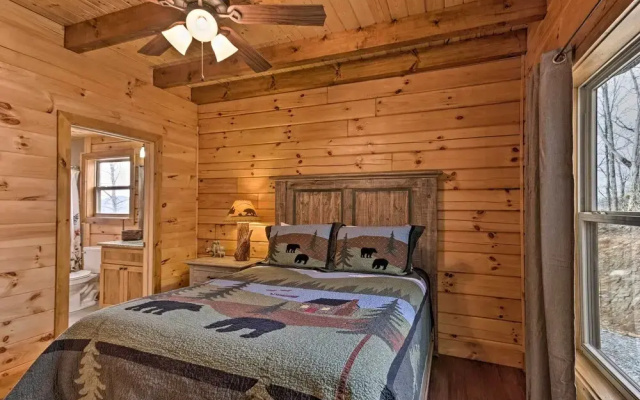 photo 2 of Elevated Cabin Bordering Smoky Mountain Nat'l Park