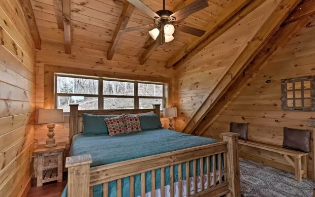 photo 4 of Elevated Cabin Bordering Smoky Mountain Nat'l Park