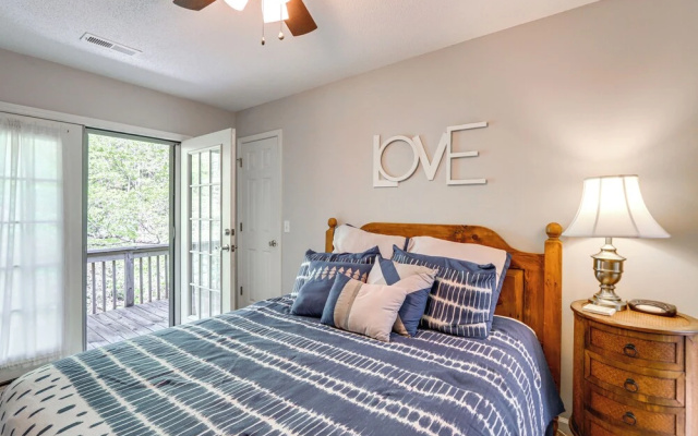 photo 4 of Ellijay Cottage w/ Creek Access & Private Hot Tub!
