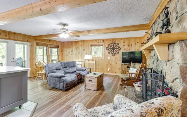 photo 5 of Ellijay Cottage w/ Creek Access & Private Hot Tub!