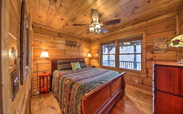 photo 2 of Ellijay Escape on Briar Creek w/ Hot Tub & Views!