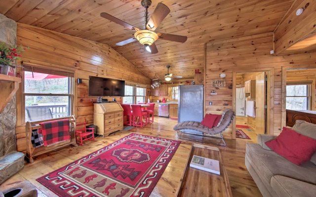 photo 3 of Ellijay Escape on Briar Creek w/ Hot Tub & Views!