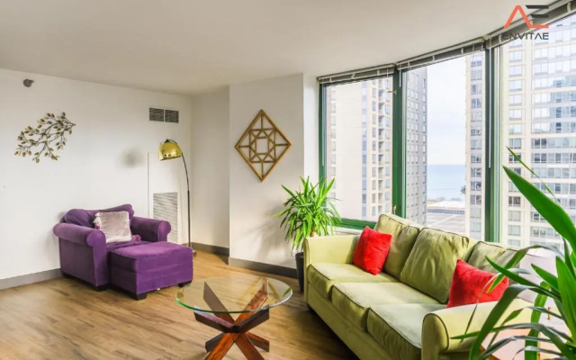 photo 2 of ENVITAE 3BR Spacious Lux Skyview Of Navy Pier