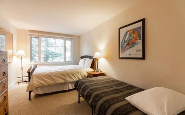 photo 2 of Vail Trails Chalets Condo 3 Minutes Away from Riva Bahn and Gold Peak by RedAwning