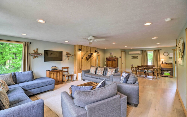 photo 2 of Expansive Cotter Cabin on White River w/ Deck!