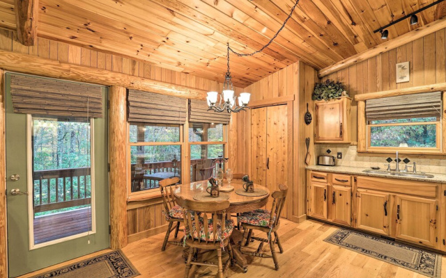 photo 3 of Fletcher Cabin: Wraparound Deck & Pond Access