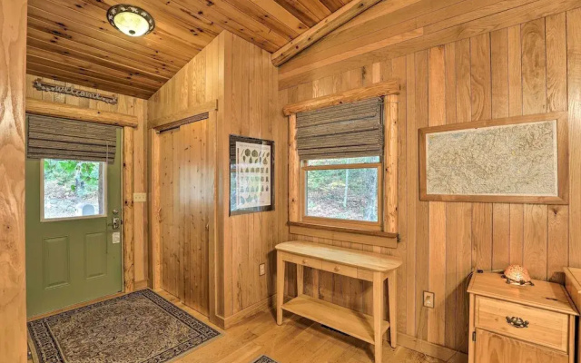photo 4 of Fletcher Cabin: Wraparound Deck & Pond Access