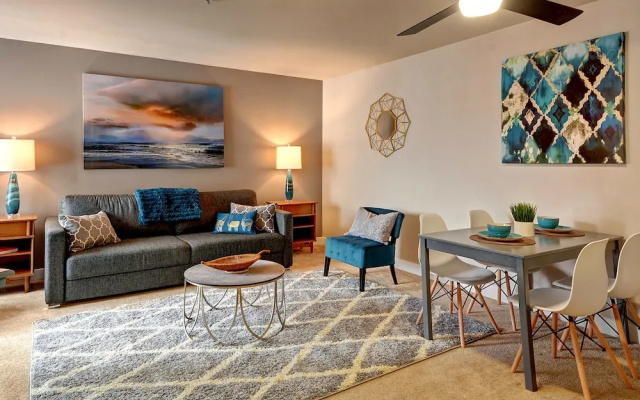 photo 3 of Fountain Court Jewel Suite - Two Bedroom Apartment