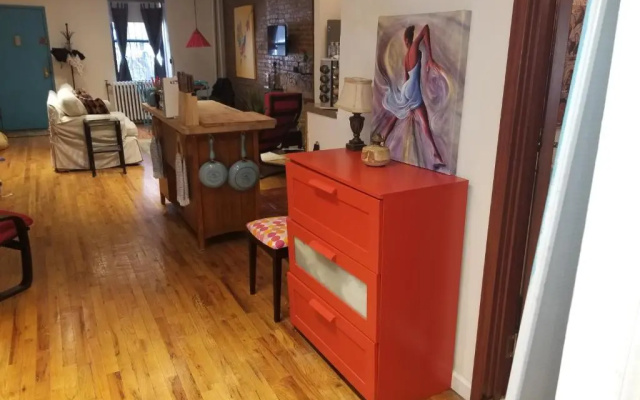 photo 3 of Fully Furnished Entire Floor Apartment in Historic Harlem