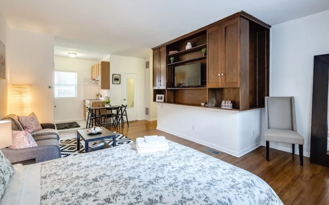 photo 3 of GEM Location+cozy Studio 1bd, Bath&kitchen!