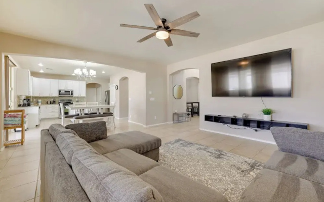photo 5 of Pool, Fire Pit: Luxe Family Home in Goodyear