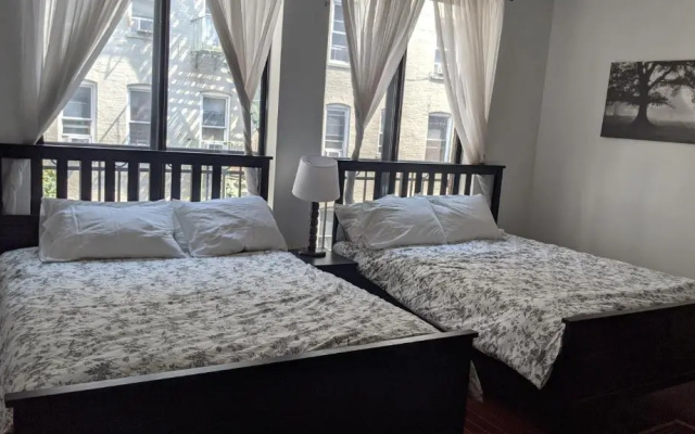 photo 2 of Gorgeous 3 bedroom 2 stops from Times Square and Central Park for Families or Groups with NO SMOKING AND NO PARTIES but Couples and Kids Friendly