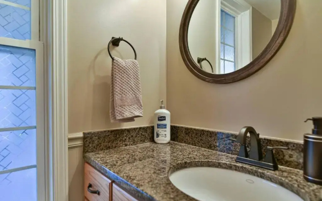 photo 5 of Gorgeous home with hot tub just 7 miles to downtown Asheville!