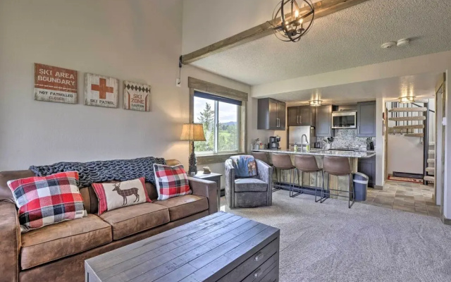 photo 3 of Updated Studio Loft in Granby: Epic Mountain Views