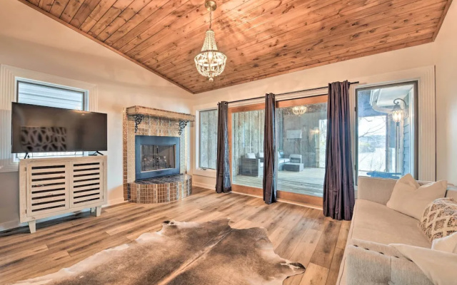 photo 2 of Deck + Lake Views: Grand Glenville Retreat