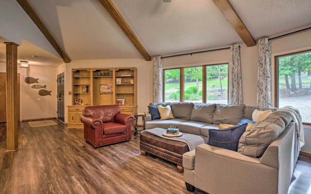photo 5 of Grand Rogers Lake Home w/ Game Room & Scenic Views