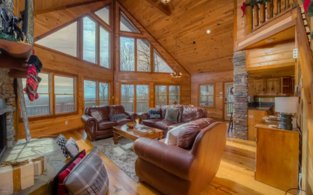 photo 2 of Green Pine Cabin by Escape to Blue Ridge