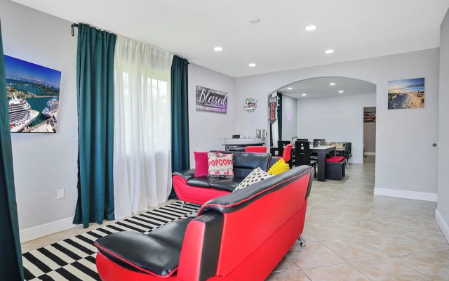 photo 2 of Happy Escape, 15 Min to Beach, Massage Shower Jets, Bar, and BBQ