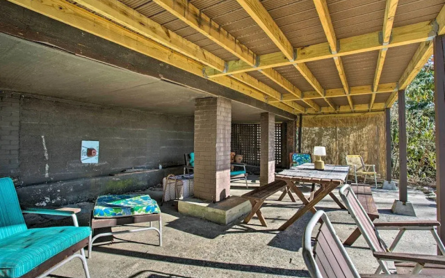 photo 3 of Dog-friendly Hendersonville Cabin: Deck & Views