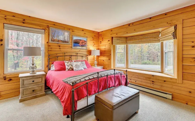 photo 2 of High Peak Heaven: Cozy Log Cabin on 1 Acre!