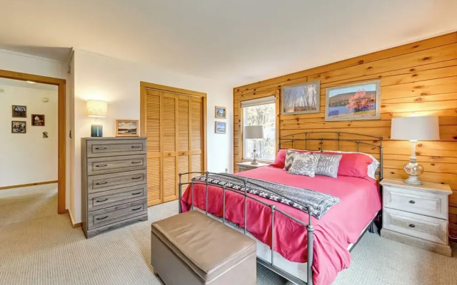 photo 3 of High Peak Heaven: Cozy Log Cabin on 1 Acre!