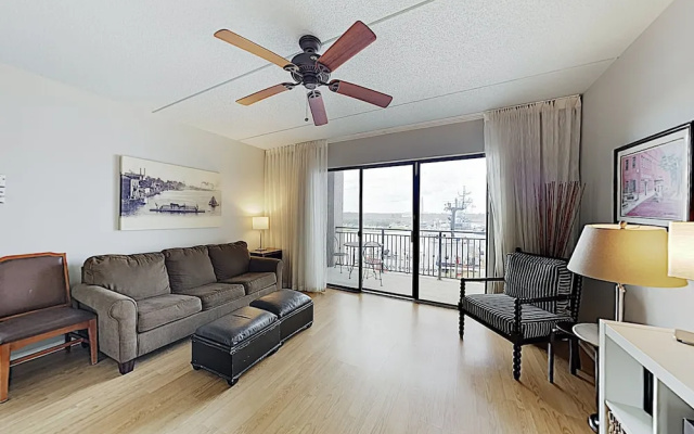 photo 4 of Historic District W/ River Views & Balcony 1 Bedroom Condo