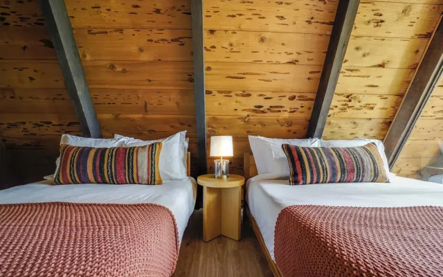 photo 2 of Horizon by Avantstay Stunning A-frame Cabin w/ Hot Tub, Billiards, Lake Views