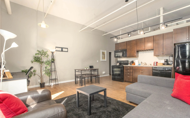 photo 5 of HUGE 2 Bedroom historic loft | Downtown Denver