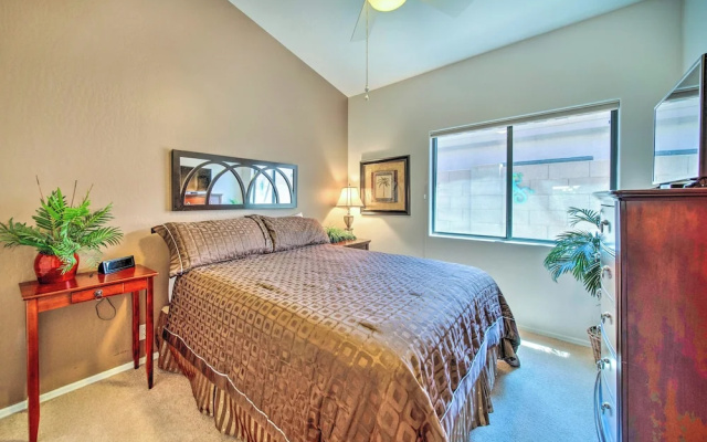 photo 3 of Hot Tub Relaxation & Golfing: Bright Chandler Home