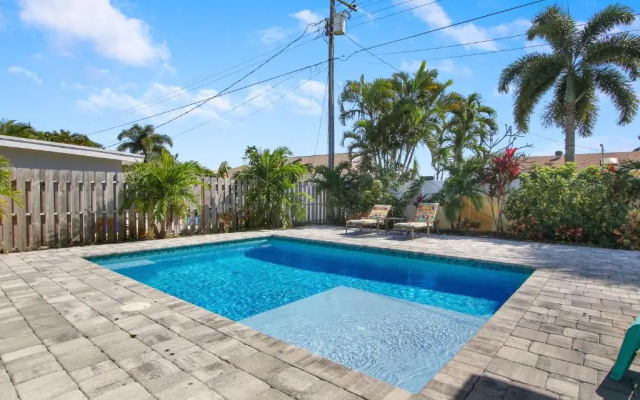 photo 3 of Inlet House, heated pool and hot tub, walk to local beach