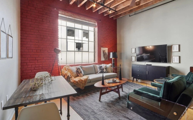 photo 2 of Inventive 2br/2.5 BA Industrial Apt by Domio