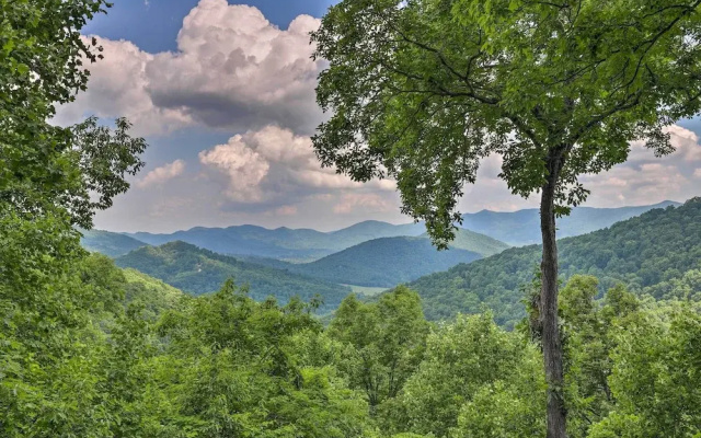 photo 2 of Black Mountain Gem w/ Inviting Deck & Scenic Views