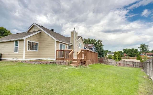 photo 5 of Grill, Fireplace & Fenced-in Yard: Thornton Home!