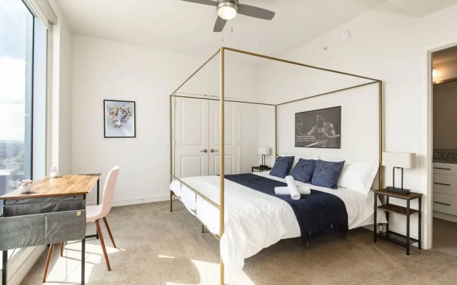photo 3 of King Louis's Luxurious 2BR Penthouse W/balcony by Cozysuites