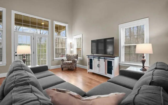 photo 3 of Sleeps 22, Lakefront w/ Private Dock & Pool, 2 Houses Lake Living by Avantstay