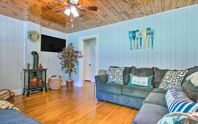 photo 2 of Cottage w/ Deck & Fire Pits ~ 9 Mi to Lake Lure!
