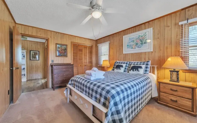 photo 4 of Lake Lure Retreat - A Beautiful Lakefront Lodge On Mirror Lake-waterfront-newly Expanded Deck 4 Bedroom Lodge by Sunscape Property Management