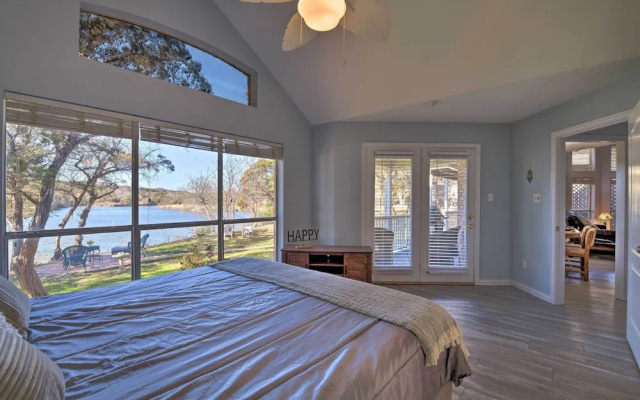 photo 3 of Lakefront Getaway w/ Boat Dock, Canoe, Grill!