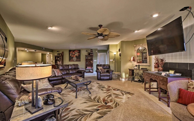 photo 3 of Lakefront Retreat w/ Dock & Beach: 2 Miles to Golf