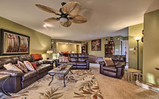 photo 5 of Lakefront Retreat w/ Dock & Beach: 2 Miles to Golf
