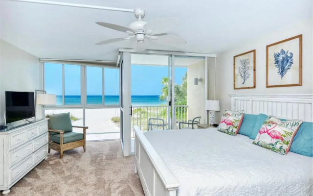 photo 3 of LaPlaya 102B-Directly on the beach with the warm Gulf waters waiting!