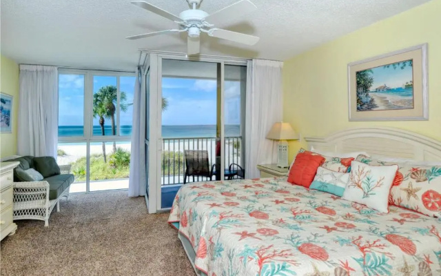 photo 4 of LaPlaya 105B-Relax on the balcony and watch the dolphins swim by and the pelicans dive!