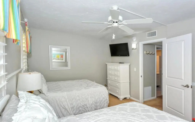 photo 2 of LaPlaya 108B Dream views of the Gulf from your private balcony or screened lanai just steps from the beach