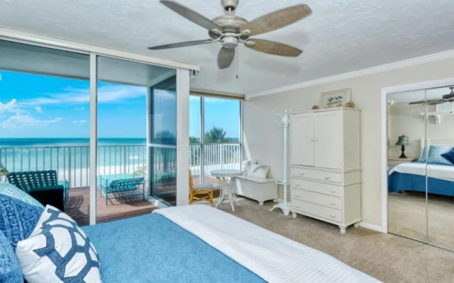 photo 3 of LaPlaya 202D Picture this from your lanai or sundeck Palm trees beach turquoise water and gorgeous sunsets