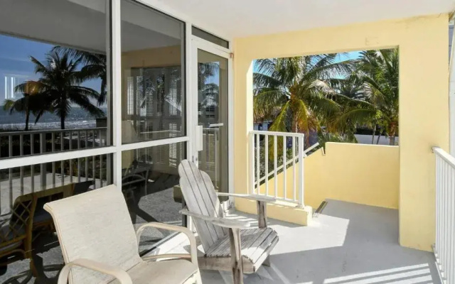 photo 4 of LaPlaya 206C Gorgeous vistas of the Gulf from this light and bright end unit with private access to the beach