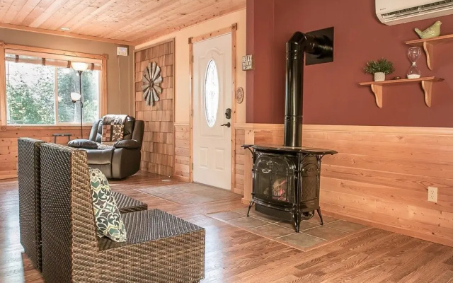 photo 4 of Log Hauler Haus Apartment 3 NW Comfy Cabins