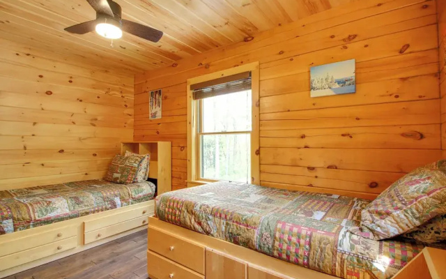 photo 2 of Londonderry Chalet w/ Deck, Fire Pit & Views!