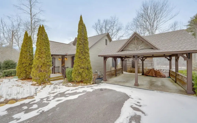 photo 3 of Cashiers Home w/ Lake Glenville Views!