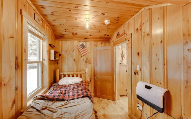 photo 2 of Lovely Maine Cabin w/ Deck, Gas Grill & Fire Pit!